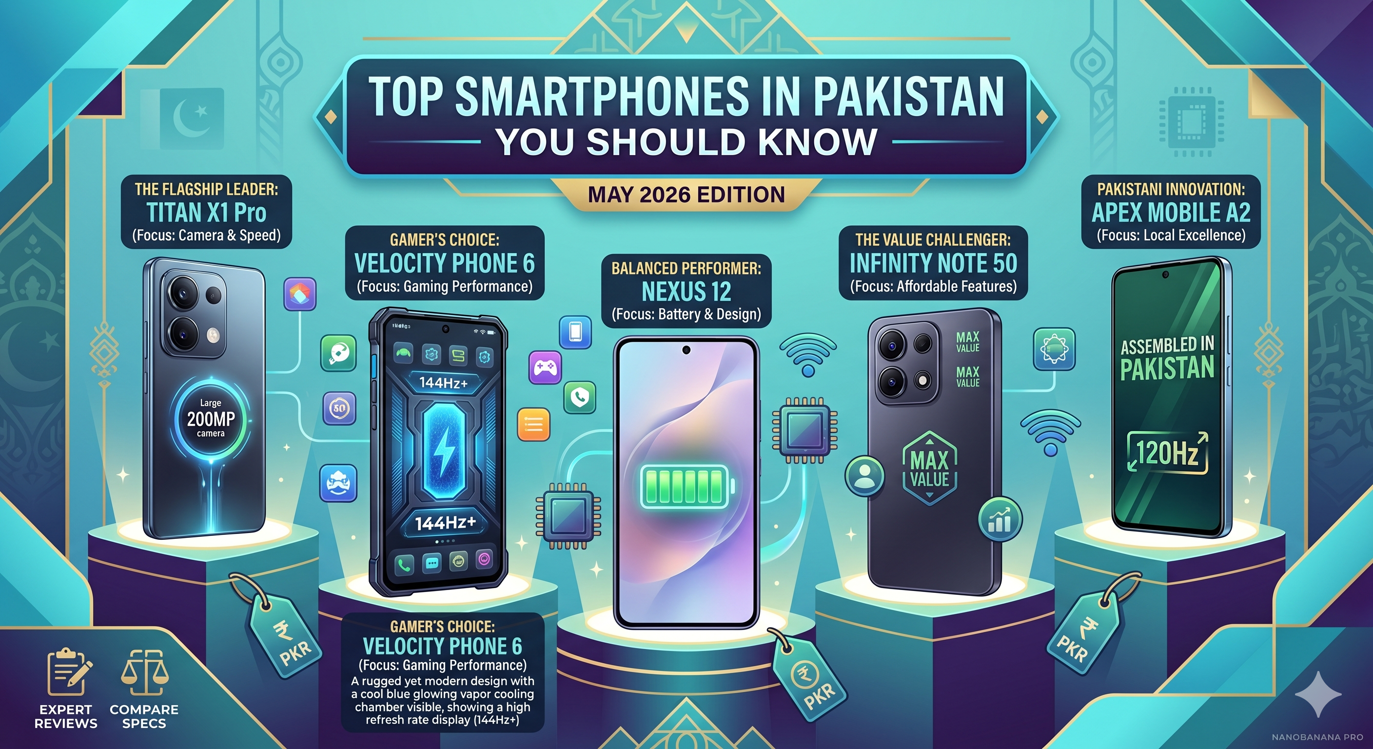 Top Smartphones in Pakistan You Should Know (May 2026 Edition)