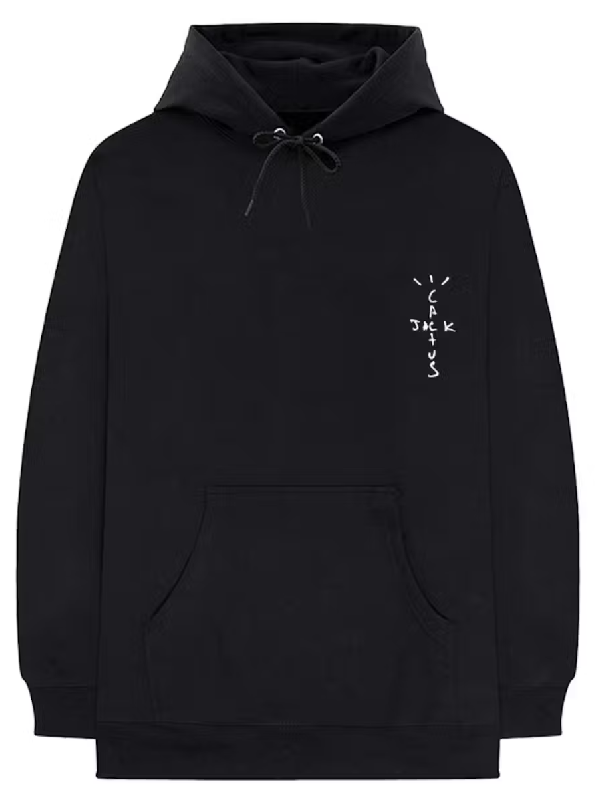 Travis Scott Cactus Jack Black Hoodie – Recreated Streetwear Edition