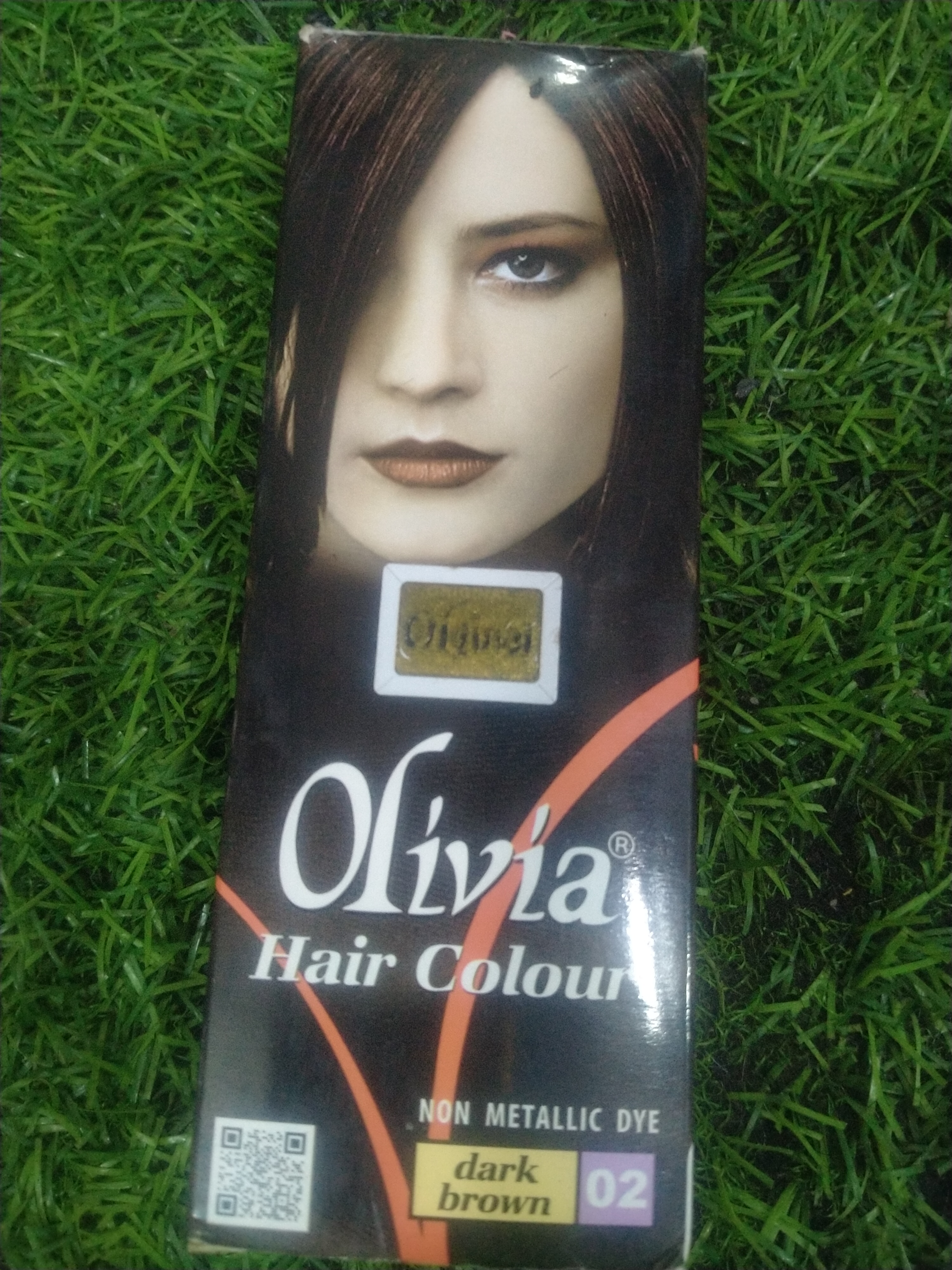 Olive hair colour dark brown